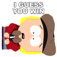 You Win Sticker by South Park