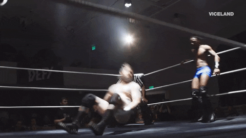 damian abraham wrestling GIF by THE WRESTLERS