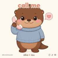 Call Me GIF by Ollie & Lou