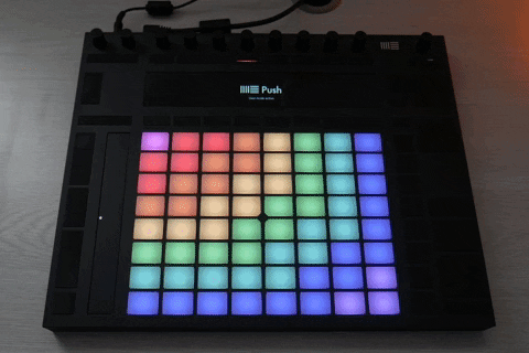 NicJulesMusic giphygifmaker rainbow for sale producer GIF