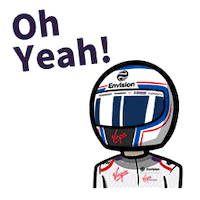 Sticker by Envision Virgin Racing Formula E Team!