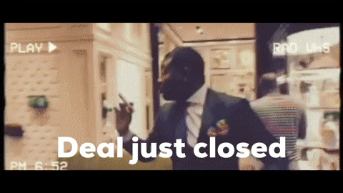 Deal Just Closed GIF by Gatsby Randolph