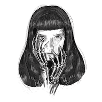 Death Stickers Sticker by KILLERVIEWS