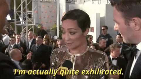 i'm actually quite exhilirated ruth negga GIF by Entertainment Tonight