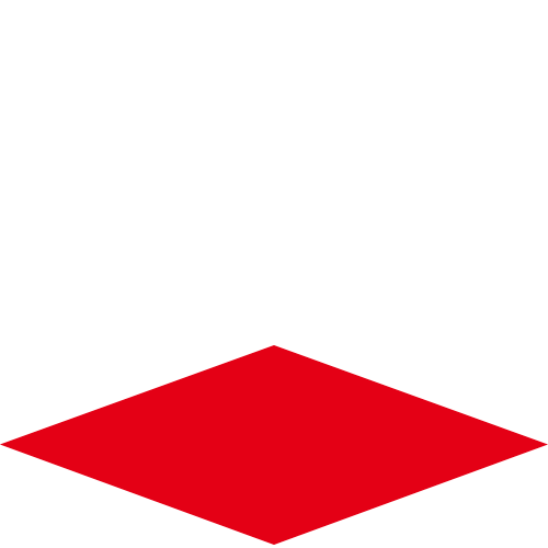 rouge losange Sticker by Liberation.fr