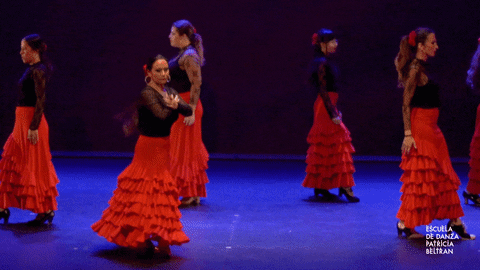 Stage Flamenco GIF by Oriental Dance on line