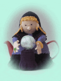 What Will Happen Crystal Ball GIF by TeaCosyFolk