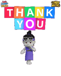 Thanks Thank You Sticker by Zhotcita