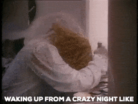 Crazynight Wakingup Wakingupfromacrazynightlike Rickjames Glow Hungover GIF by Rick James