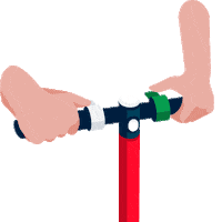 Explore Lets Go Sticker by FREE NOW