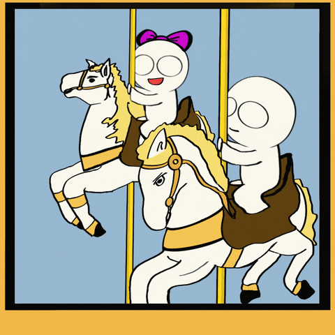 mr_candle_sj giphyupload 촛농이 회전목마 mrcandle GIF