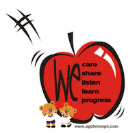 Girl Listen Sticker by appletreeps