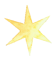 alpinetones star yellow flashing christmas star Sticker
