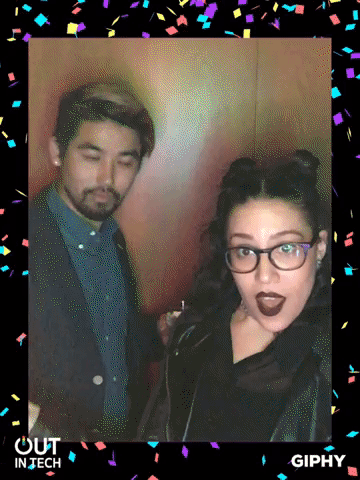 outintech GIF by Out in Tech x GIPHY | Spring Social @ Hotel Americano