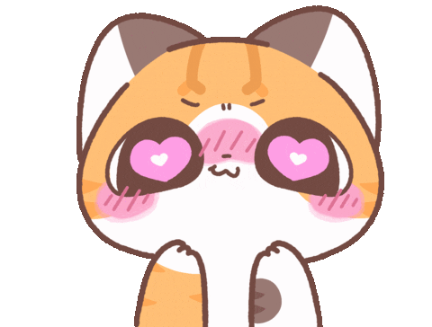 Excited In Love Sticker