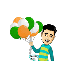 Independence Day Indian Sticker by Bobble