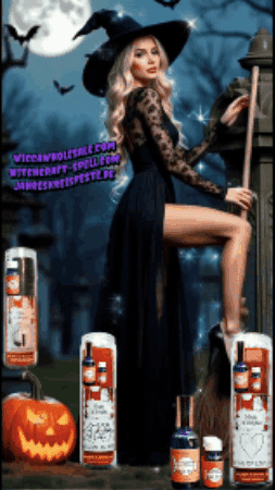 WitchesLoveSpellCometomeSpray giphygifmaker bruja sorciere strega GIF