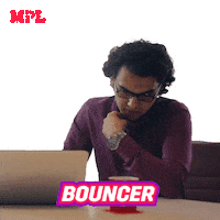 Work Reaction Sticker by Mobile Premier League