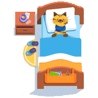 Sick In Bed Sticker by Montana State University