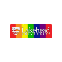 Rainbow Pride Sticker by Lakehead University Campus Rec