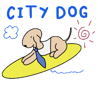 Busydoggie Sticker