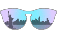nyc sunglasses Sticker by Maybelline