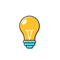 LICHTZENTRALE light bulb idee glühbirne Sticker