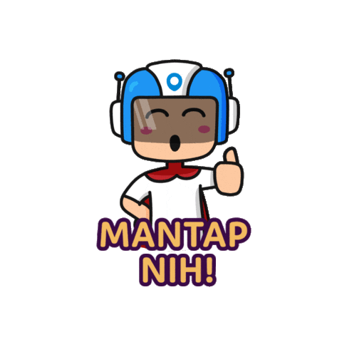 Mantap Sticker by Qlue Smart City