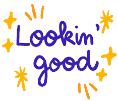 Looking Good Sticker by Eledraws (Eleonore Bem)