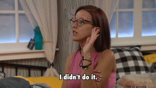 Nicole I Didnt Do It GIF by Big Brother