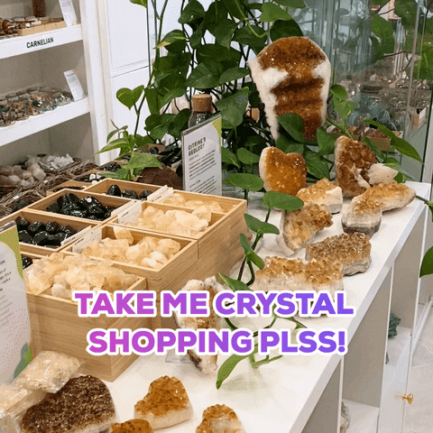 akvibes giphyupload crystal crystals citrine GIF