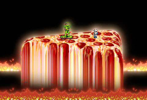 Ninja Turtles Pizza GIF by PERFECTL00P