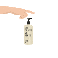 stop the cosmetics Sticker by STOP THE WATER WHILE USING ME!