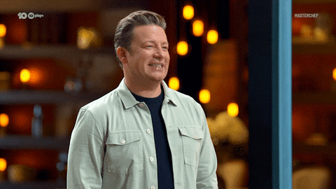 Happy Jamie GIF by MasterChefAU