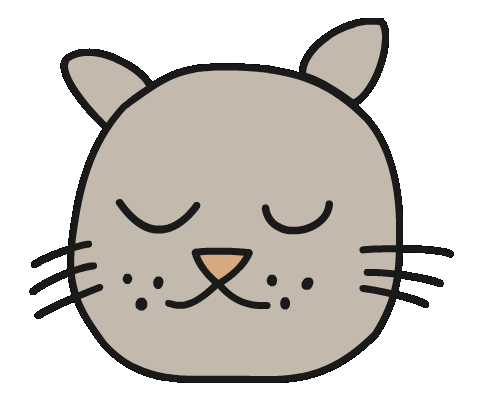 Cat Emoji Sticker by Thank You Coffee