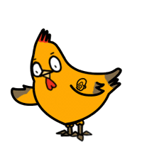 Chicken Pubgm Sticker