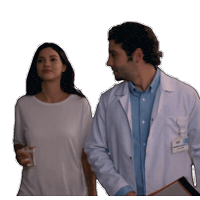 Walking Hospital Sticker by Burak Berkay