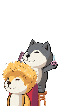 Happy Dog Sticker by BigBrains