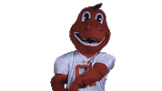 Oh Yeah Mascot Sticker by Minnesota State University Moorhead