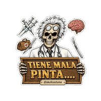 Skull Doctor Sticker