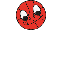 drafft basketball ball bounce drafft Sticker