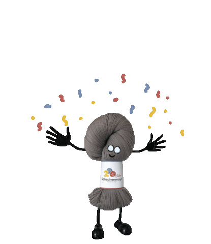 Happy Celebration Sticker by Schachenmayr
