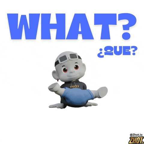 What Do You Mean GIF by Zhot