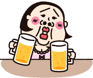 Draft Beer Alcohol Sticker