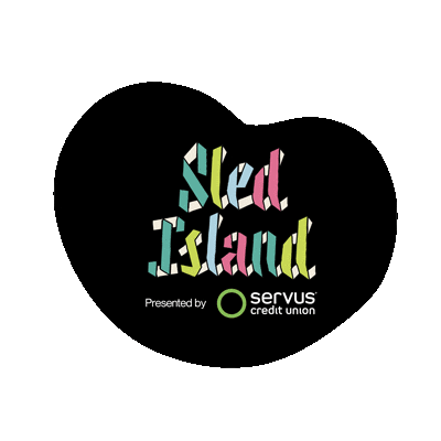 Sticker by Sled Island