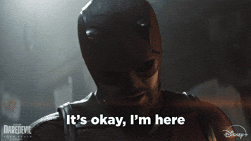 Im Back Its Okay GIF by Marvel Studios