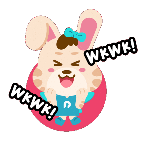Deer Kelinci Sticker by Accurate Indonesia