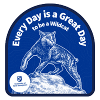 College Wildcats Sticker by University of New Hampshire