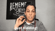 Just Kidding Lol GIF by The Knew Method