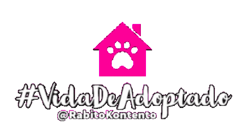 Vidadeadoptado Sticker by RabitoKontento